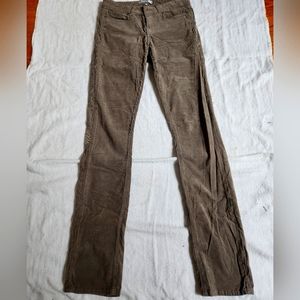 Paige denim. Size 27 skyline straight corduroy pants.